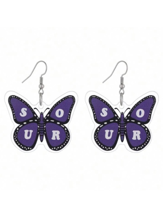Olivia Rodrigo Jewelry - *NEW* OLIVIA RODRIGO Themed SOUR Butterfly Earrings